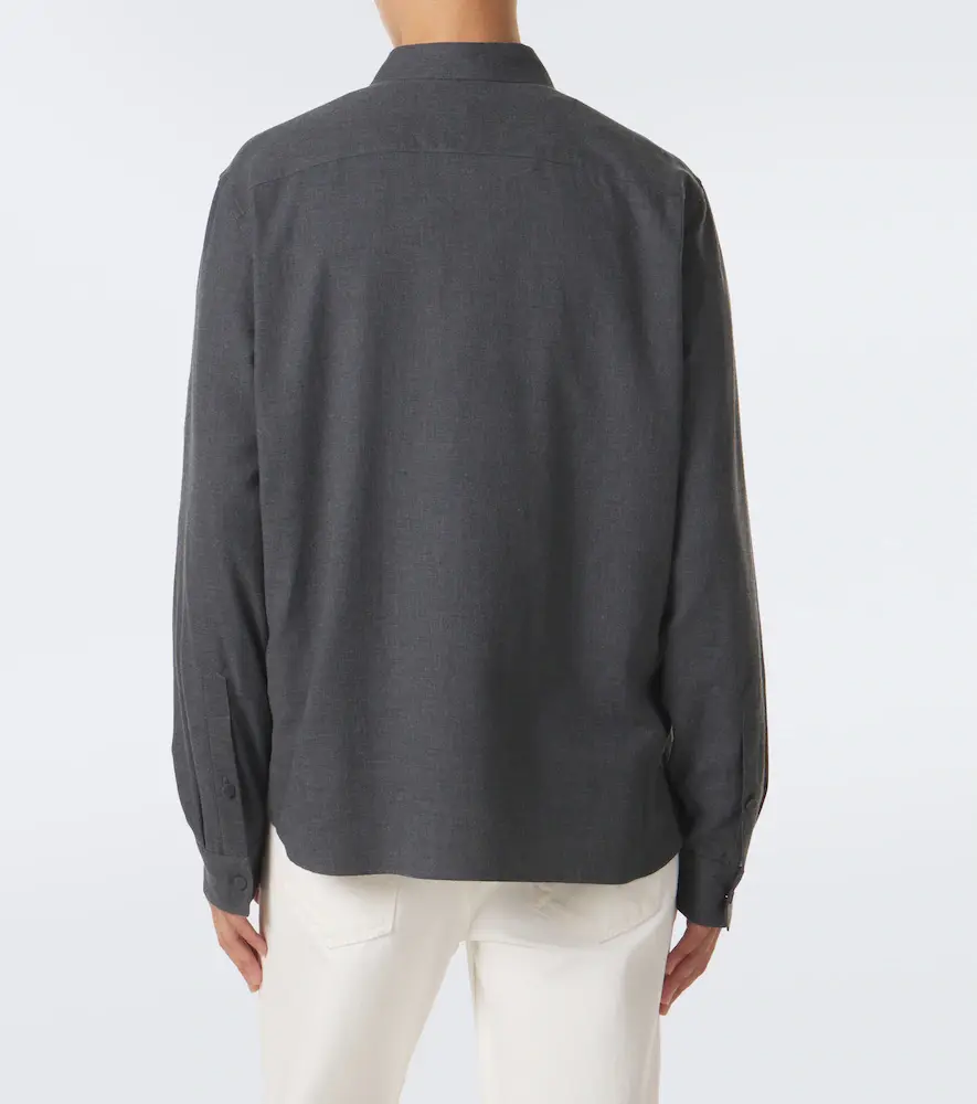 Gabriela Hearst Abbe cotton and cashmere shirt | Thumbnail 2 Gabriela Hearst Abbe cotton and cashmere shirt | Thumbnail 2