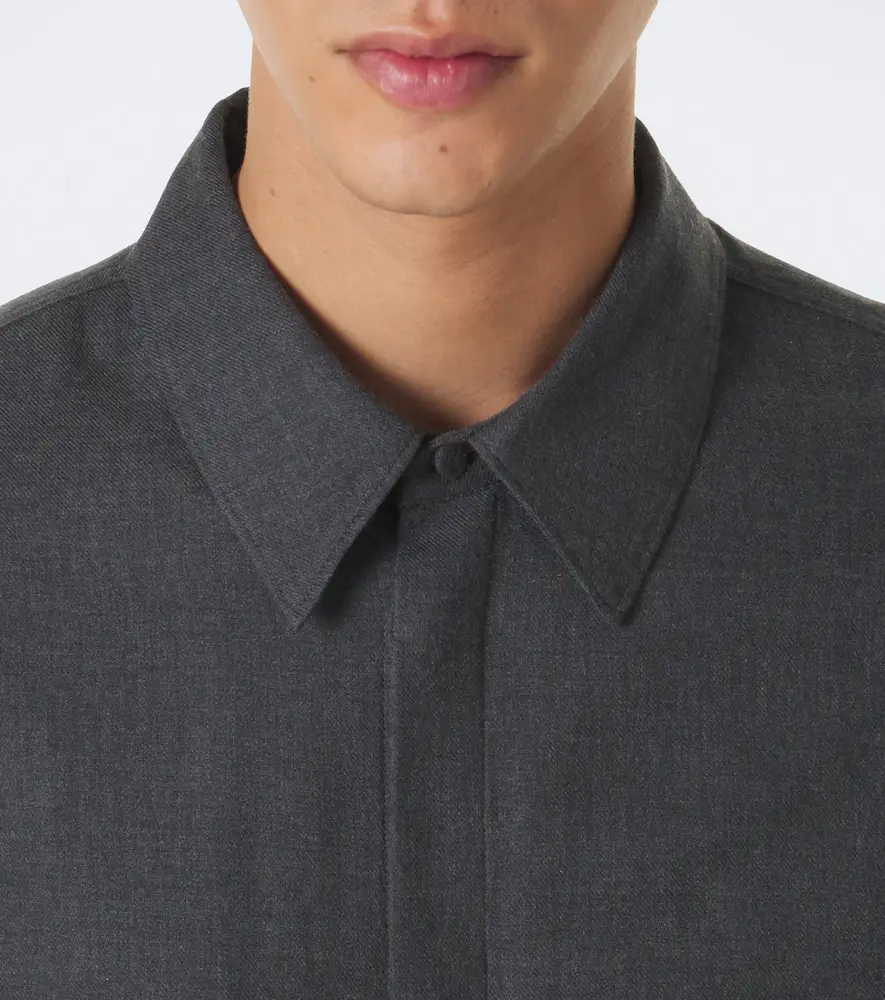 Gabriela Hearst Abbe cotton and cashmere shirt | Thumbnail 7 Gabriela Hearst Abbe cotton and cashmere shirt | Thumbnail 7