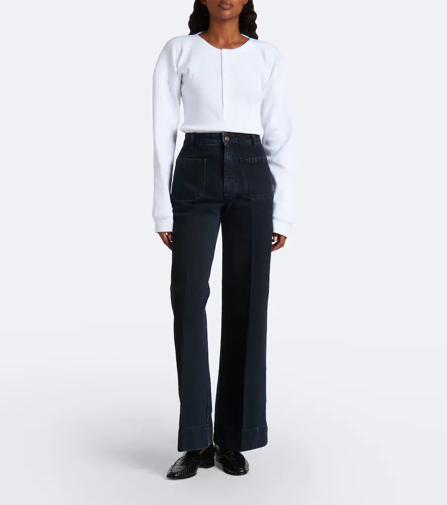 Victoria Beckham Alina wide-leg jeans | Thumbnail 4