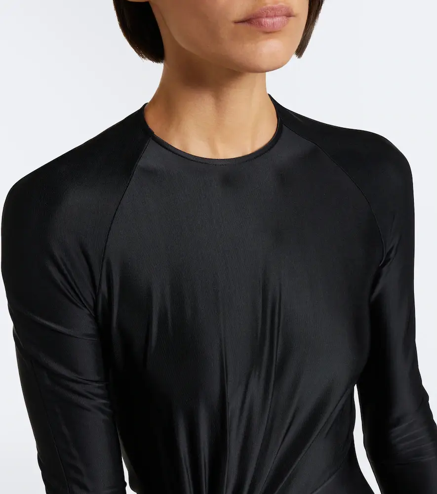 Victoria Beckham Florence gathered jersey gown | Thumbnail 4