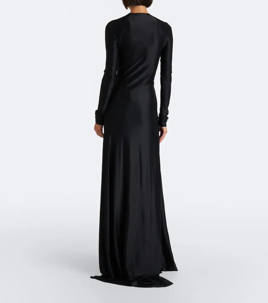 Victoria Beckham Florence gathered jersey gown | Thumbnail 5