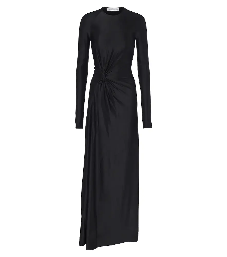 Victoria Beckham Florence gathered jersey gown | Image 1 Victoria Beckham Florence gathered jersey gown | Image 1