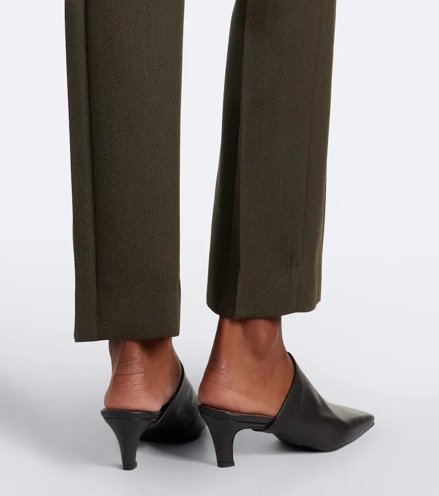 Victoria Beckham Virgin wool twill straight pants | Thumbnail 4 Victoria Beckham Virgin wool twill straight pants | Thumbnail 4