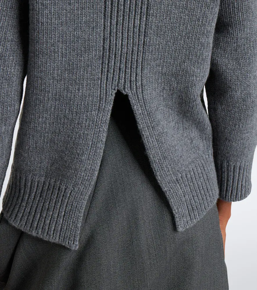 Victoria Beckham Asymmetric virgin wool sweater | Thumbnail 3 Victoria Beckham Asymmetric virgin wool sweater | Thumbnail 3