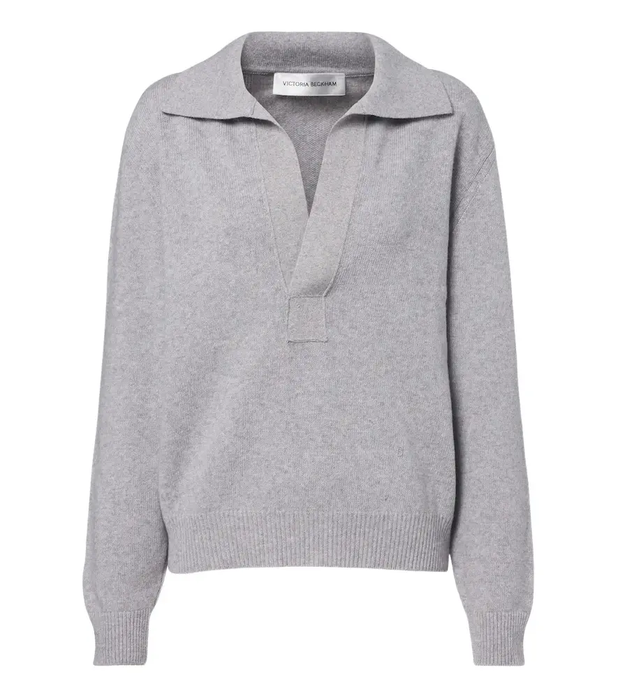 Victoria Beckham Genevieve wool and cashmere sweater | Image 1 Victoria Beckham Genevieve wool and cashmere sweater | Image 1