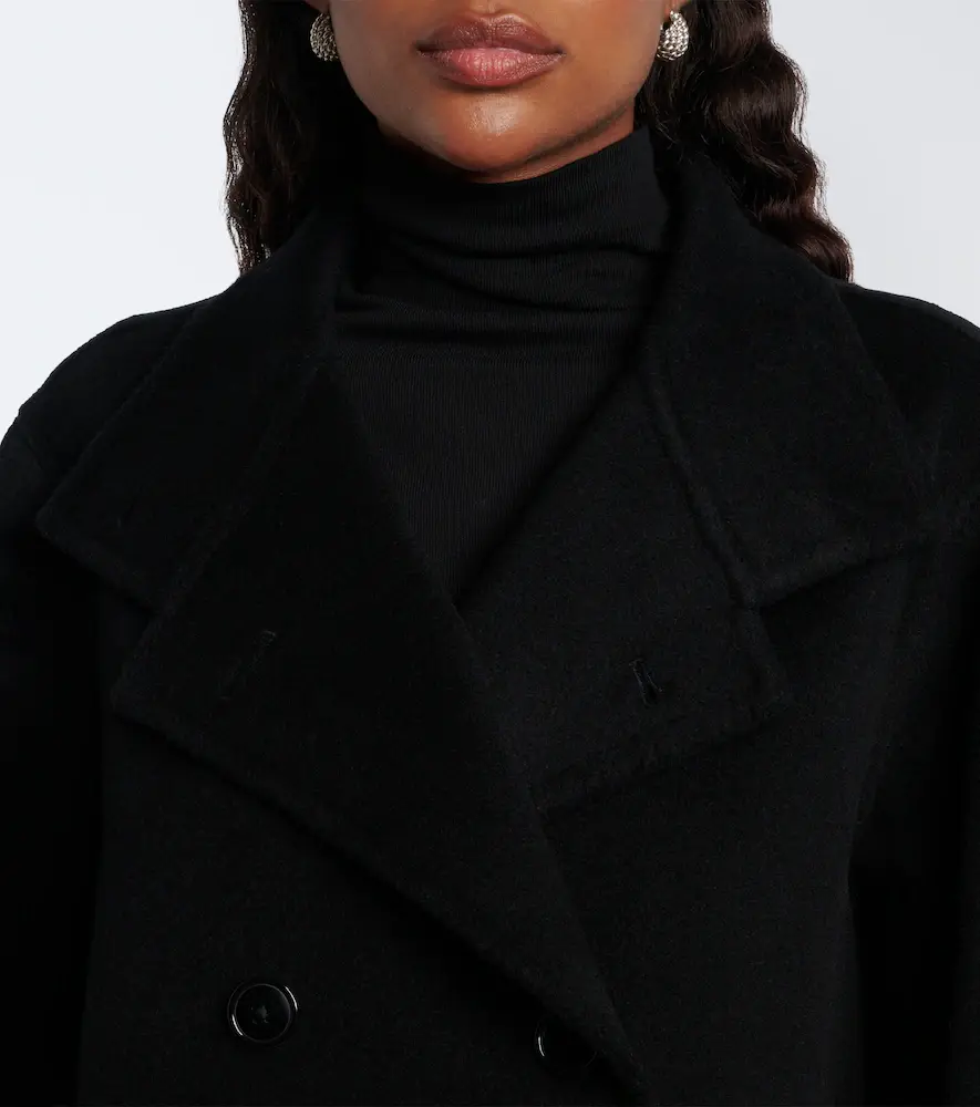 Loulou de Saison Olmo double-breasted wool and cashmere coat | Thumbnail 2 Loulou de Saison Olmo double-breasted wool and cashmere coat | Thumbnail 2