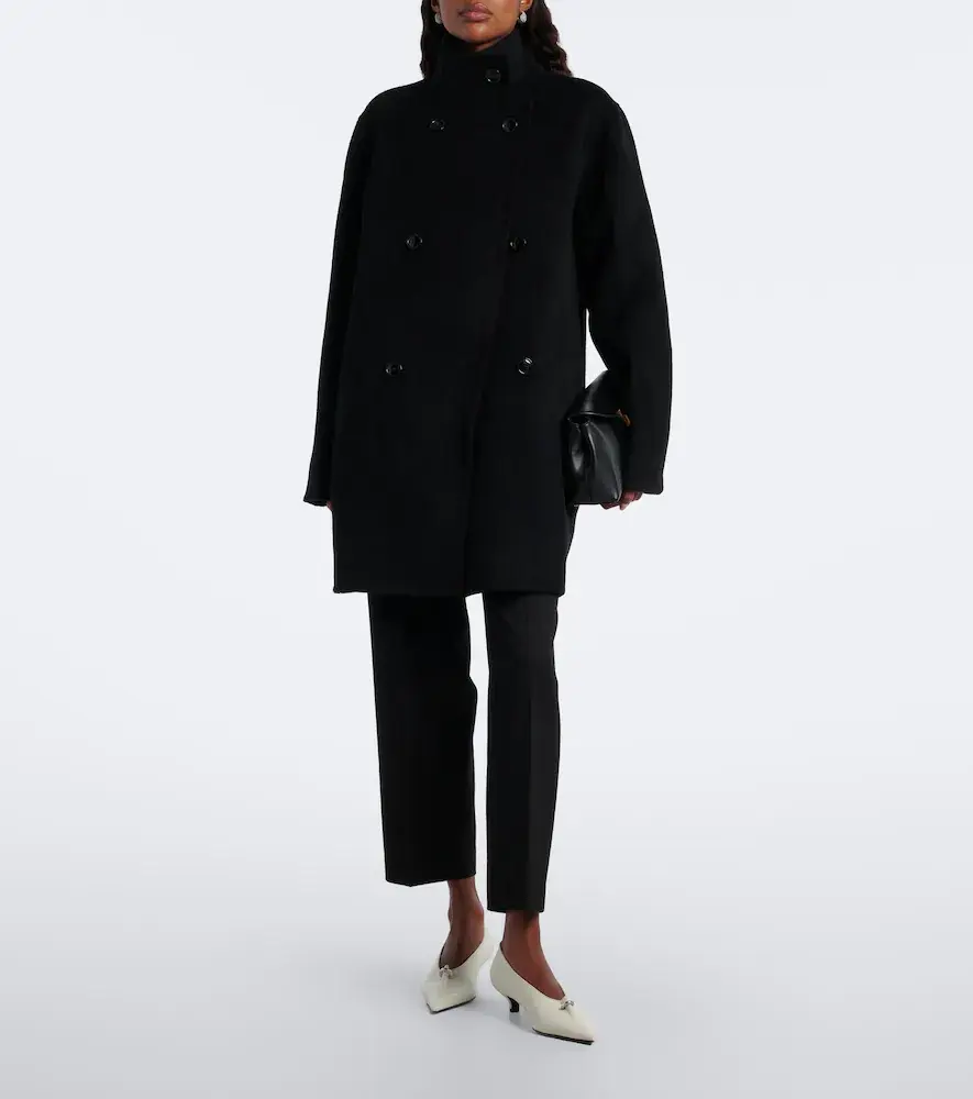 Loulou de Saison Olmo double-breasted wool and cashmere coat | Thumbnail 5 Loulou de Saison Olmo double-breasted wool and cashmere coat | Thumbnail 5