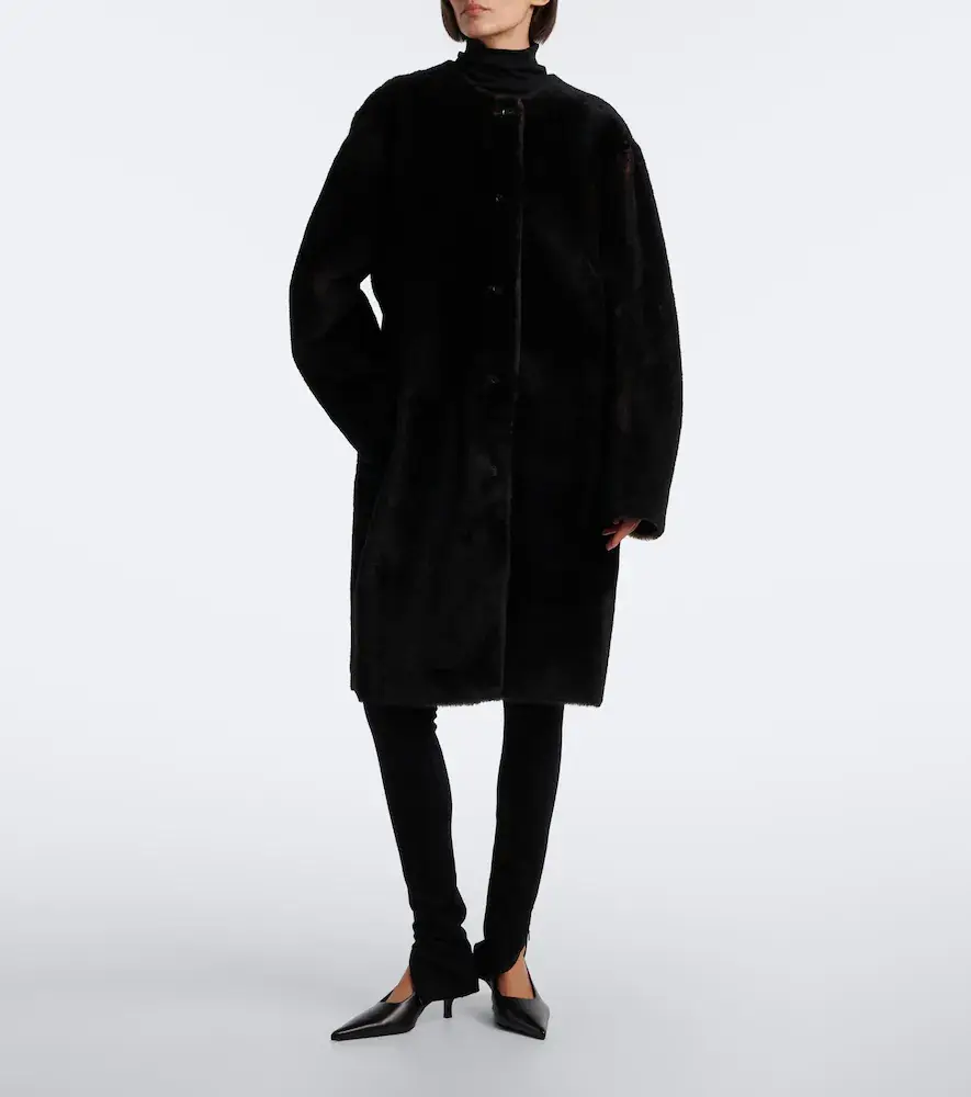 Loulou de Saison Elba reversible shearling coat | Thumbnail 2 Loulou de Saison Elba reversible shearling coat | Thumbnail 2