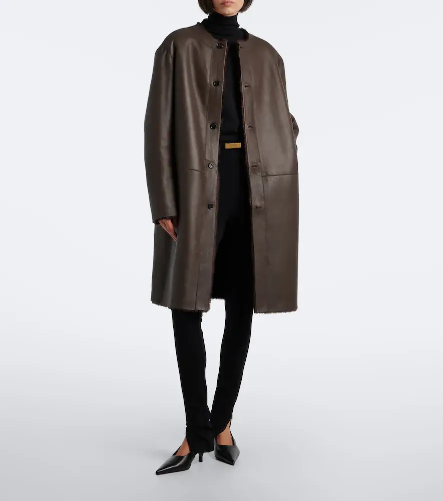 Loulou de Saison Elba reversible shearling coat | Thumbnail 5 Loulou de Saison Elba reversible shearling coat | Thumbnail 5