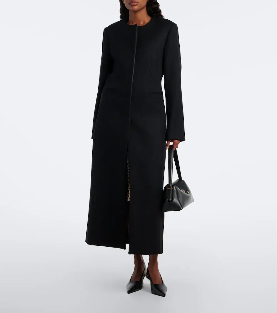 Loulou de Saison Arita wool twill coat | Thumbnail 3 Loulou de Saison Arita wool twill coat | Thumbnail 3