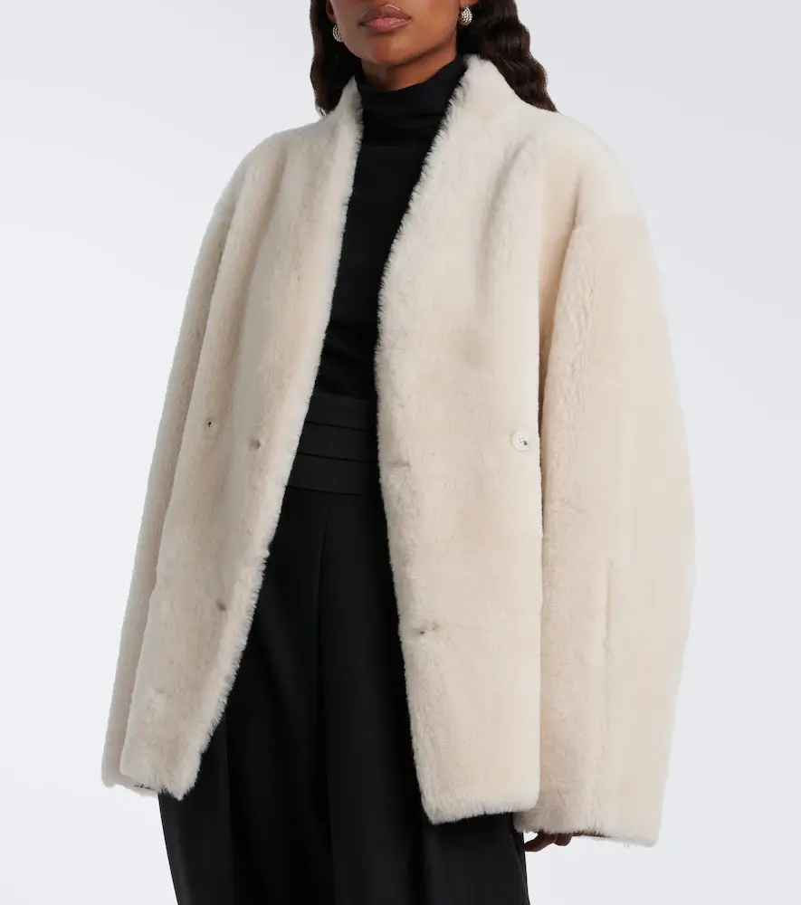 Loulou de Saison Catherine reversible shearling jacket | Thumbnail 2