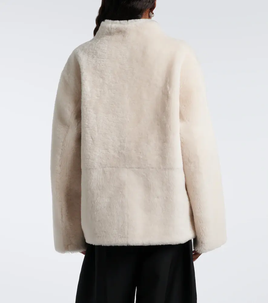 Loulou de Saison Catherine reversible shearling jacket | Thumbnail 6