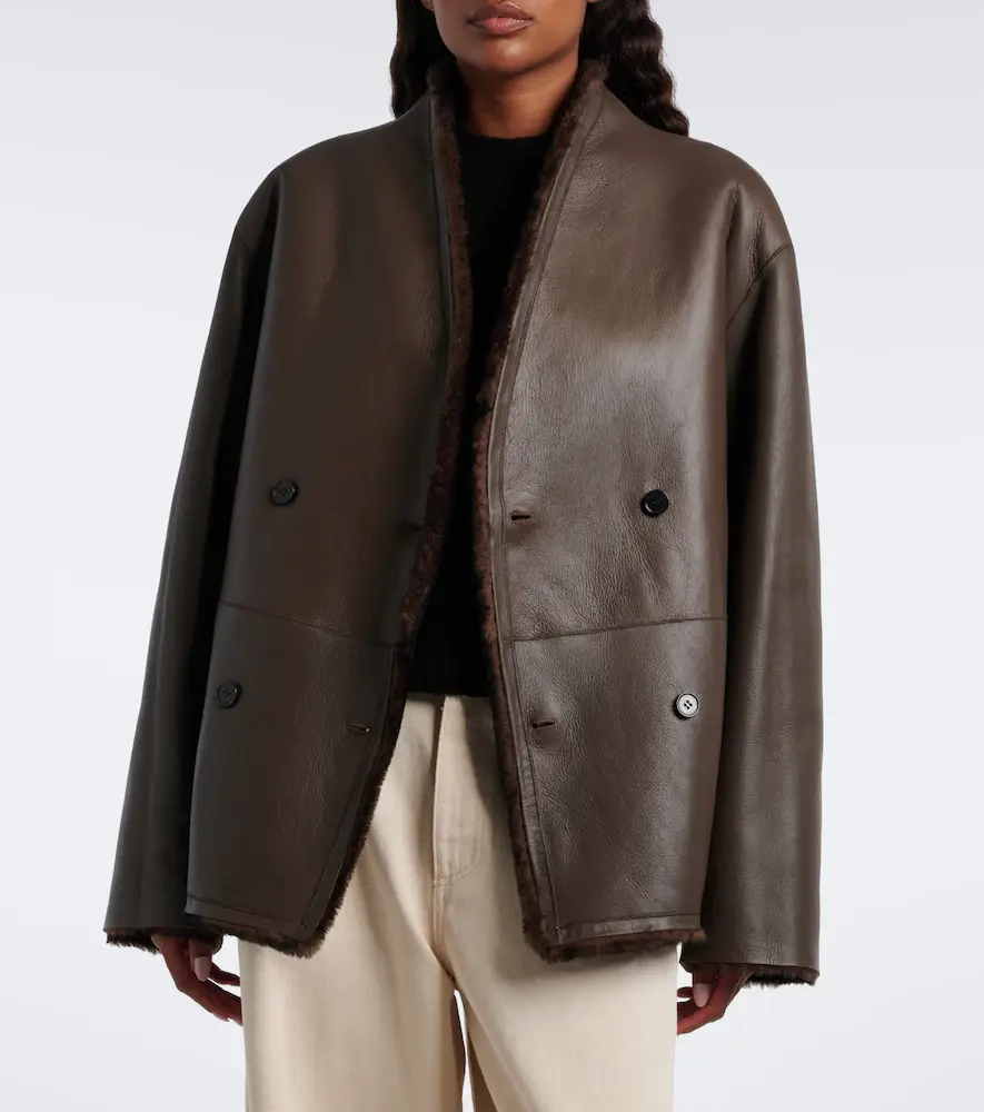 Loulou de Saison Catherine reversible shearling jacket | Thumbnail 2