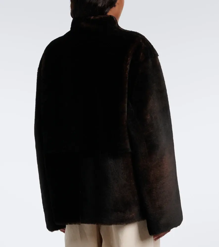 Loulou de Saison Catherine reversible shearling jacket | Thumbnail 3