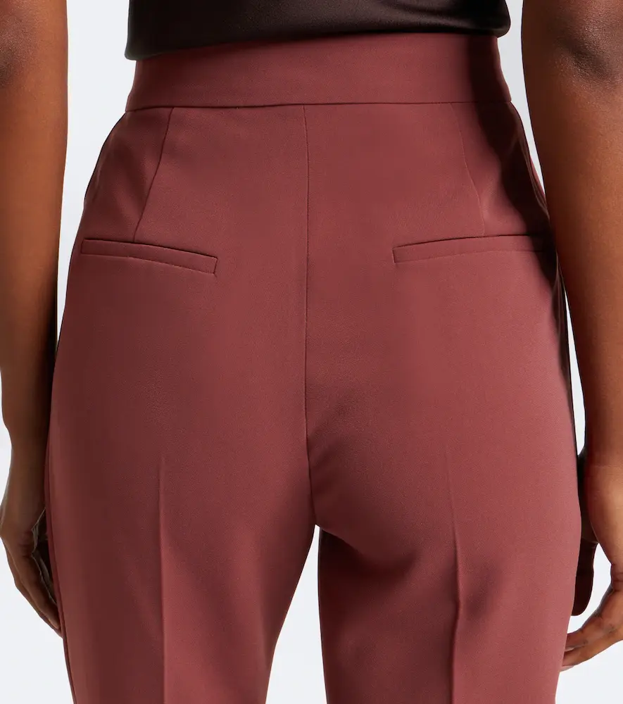 Max Mara Elegante cady straight pants | Thumbnail 2