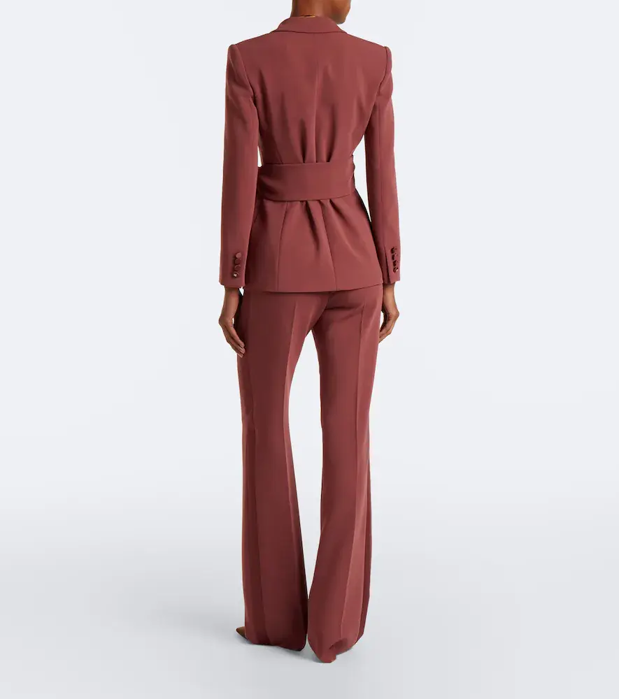 Max Mara Elegante cady straight pants | Thumbnail 3