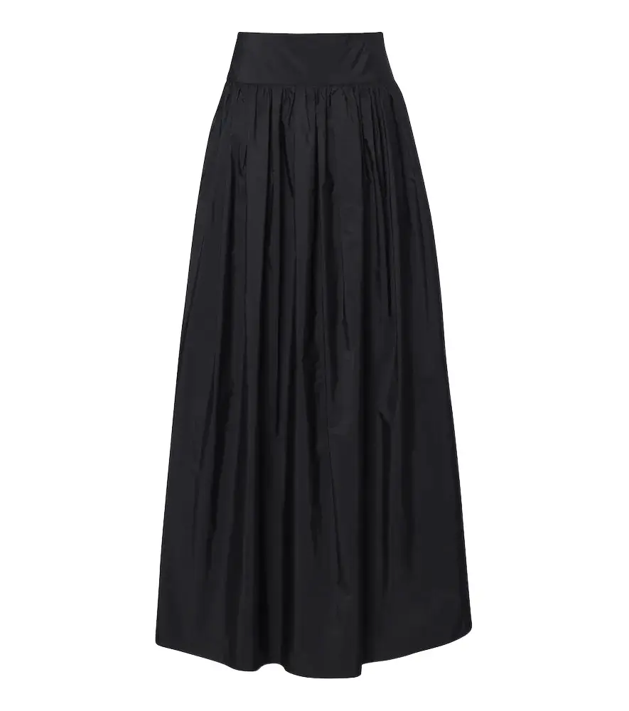 Max Mara Gathered taffeta maxi skirt | Image 1 Max Mara Gathered taffeta maxi skirt | Image 1