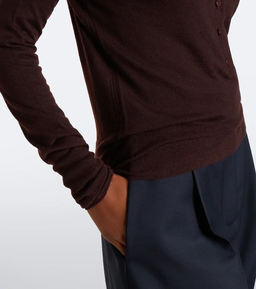 Joseph Reem cashmere Henley shirt | Thumbnail 4 Joseph Reem cashmere Henley shirt | Thumbnail 4