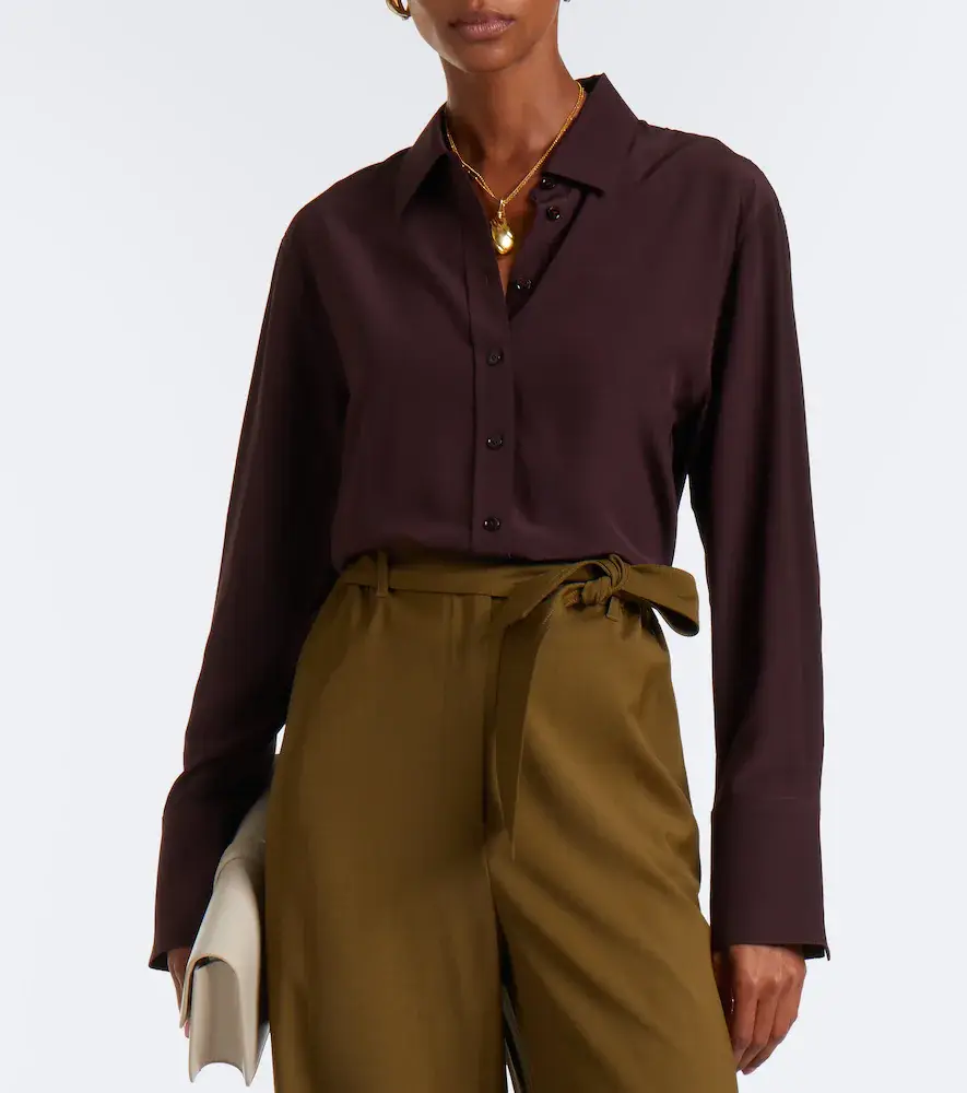 Joseph Joe silk crêpe de chine shirt | Thumbnail 2 Joseph Joe silk crêpe de chine shirt | Thumbnail 2