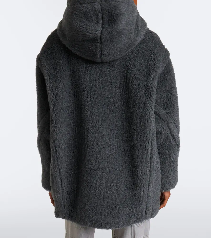 Max Mara Hooded wool, alpaca, and silk coat | Thumbnail 2 Max Mara Hooded wool, alpaca, and silk coat | Thumbnail 2