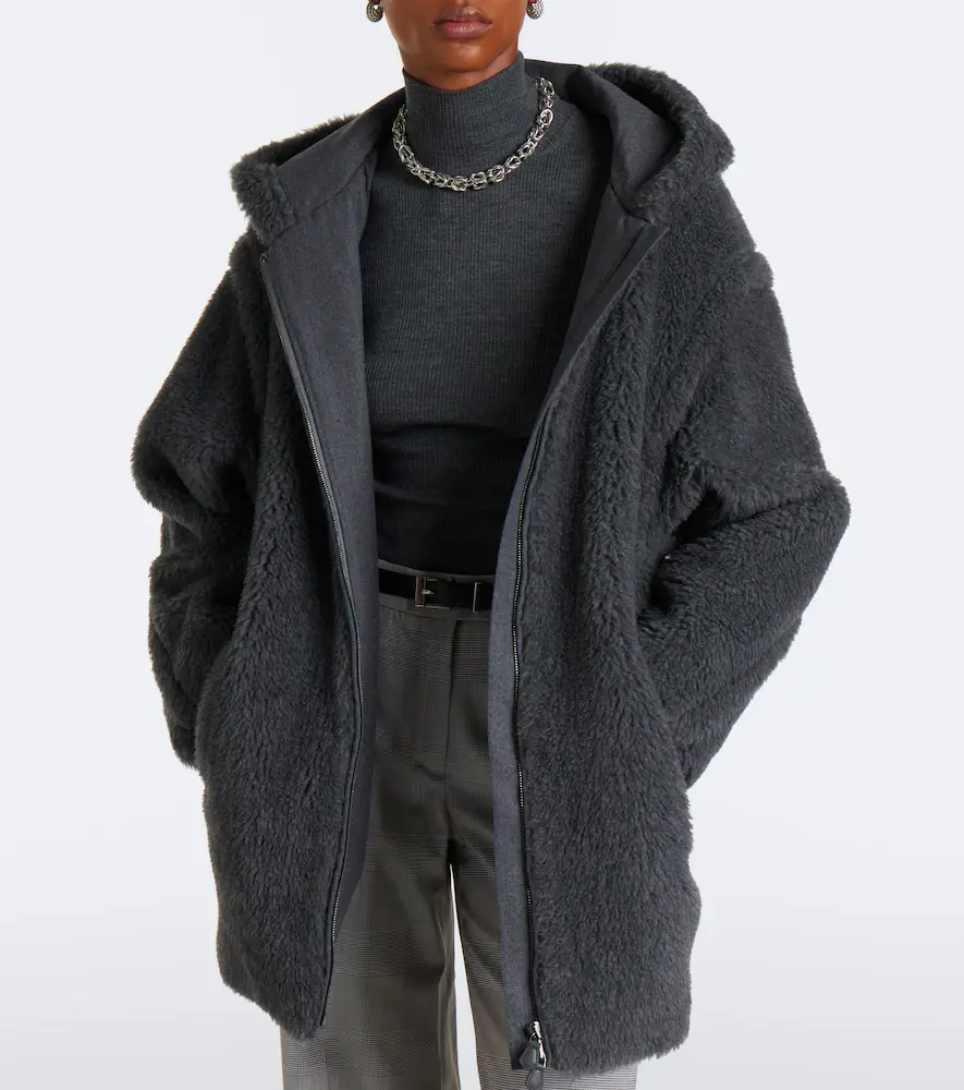 Max Mara Hooded wool, alpaca, and silk coat | Thumbnail 5 Max Mara Hooded wool, alpaca, and silk coat | Thumbnail 5