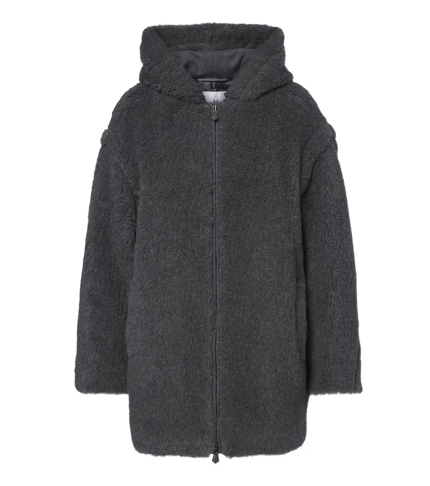Max Mara Hooded wool, alpaca, and silk coat | Image 1 Max Mara Hooded wool, alpaca, and silk coat | Image 1