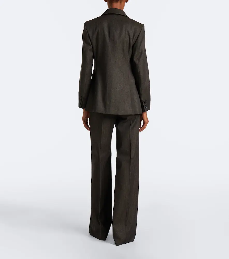 Max Mara Virgin wool wide leg pants | Thumbnail 2 Max Mara Virgin wool wide leg pants | Thumbnail 2