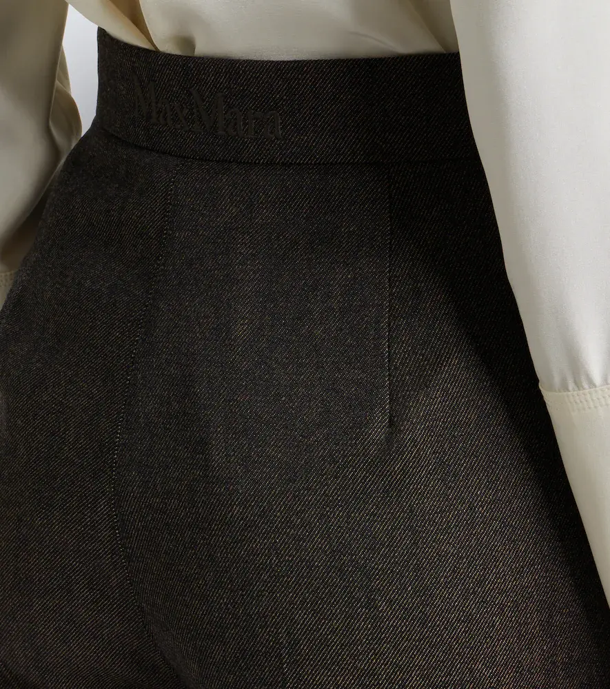 Max Mara Virgin wool wide leg pants | Thumbnail 4 Max Mara Virgin wool wide leg pants | Thumbnail 4