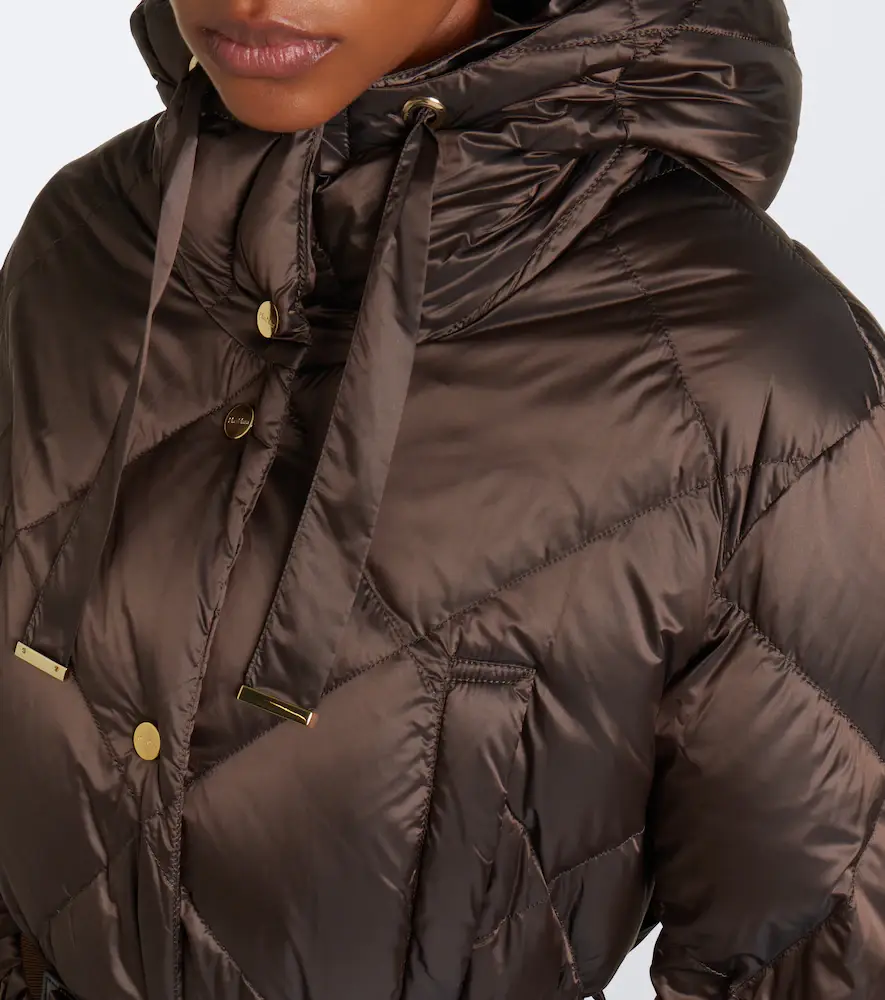 Max Mara Hooded quilted down coat | Thumbnail 7 Max Mara Hooded quilted down coat | Thumbnail 7