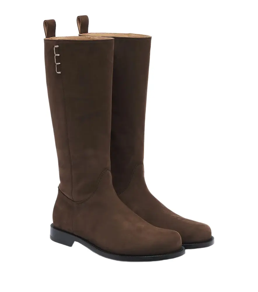 JW Anderson Suede knee-high boots | Image 1 JW Anderson Suede knee-high boots | Image 1
