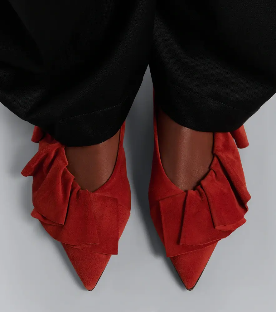 JW Anderson Ruffled suede flats | Thumbnail 5 JW Anderson Ruffled suede flats | Thumbnail 5