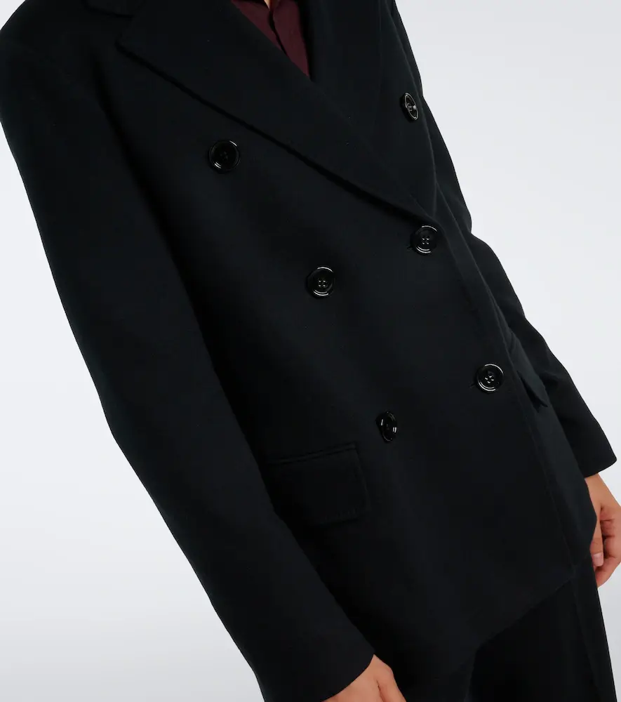 'S Max Mara 'S Max Mara Wool and cotton-blend jersey blazer | Thumbnail 2 'S Max Mara 'S Max Mara Wool and cotton-blend jersey blazer | Thumbnail 2