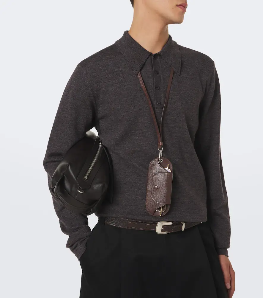Lemaire Leather glasses case | Thumbnail 4 Lemaire Leather glasses case | Thumbnail 4