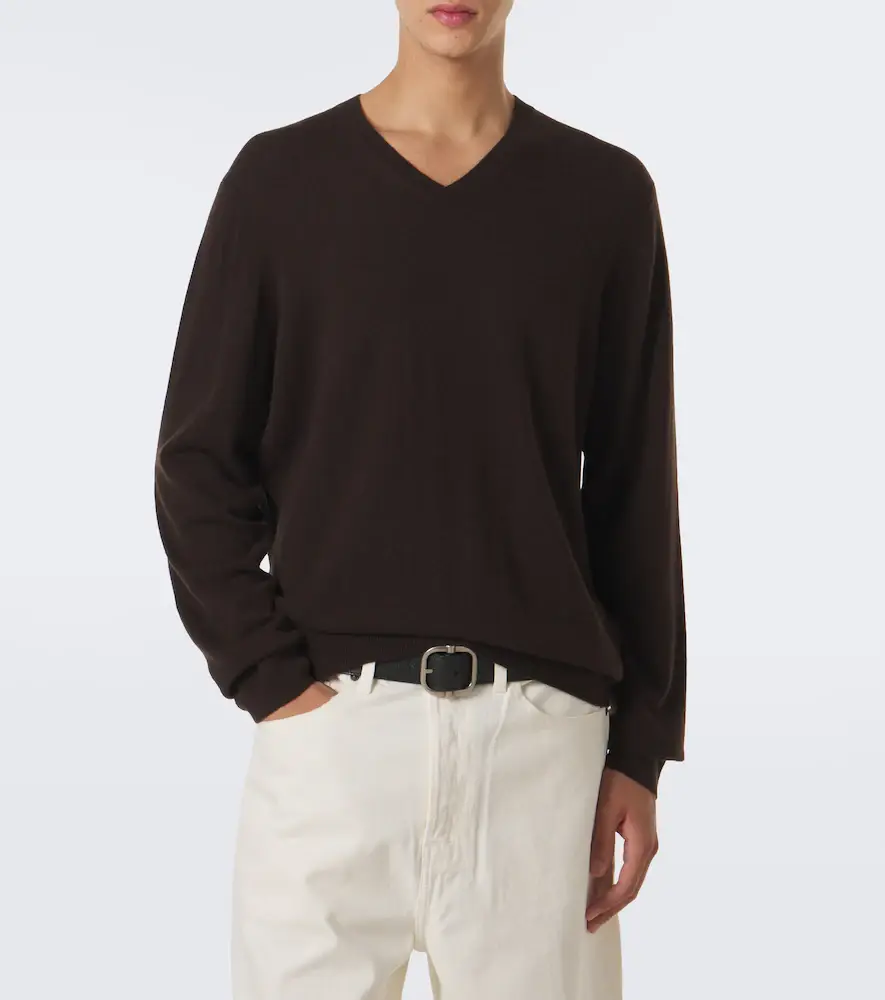Allude Wool and cashmere sweater | Thumbnail 3
