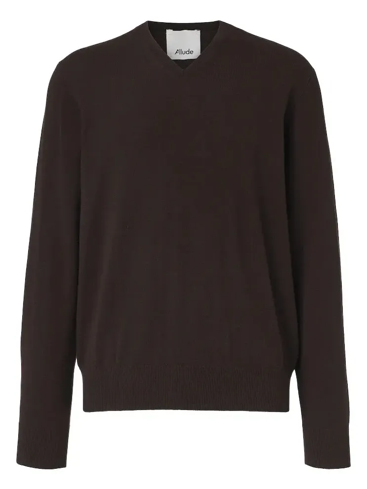 Wool and cashmere sweater