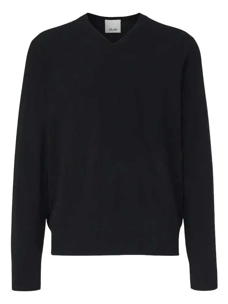 Wool and cashmere sweater