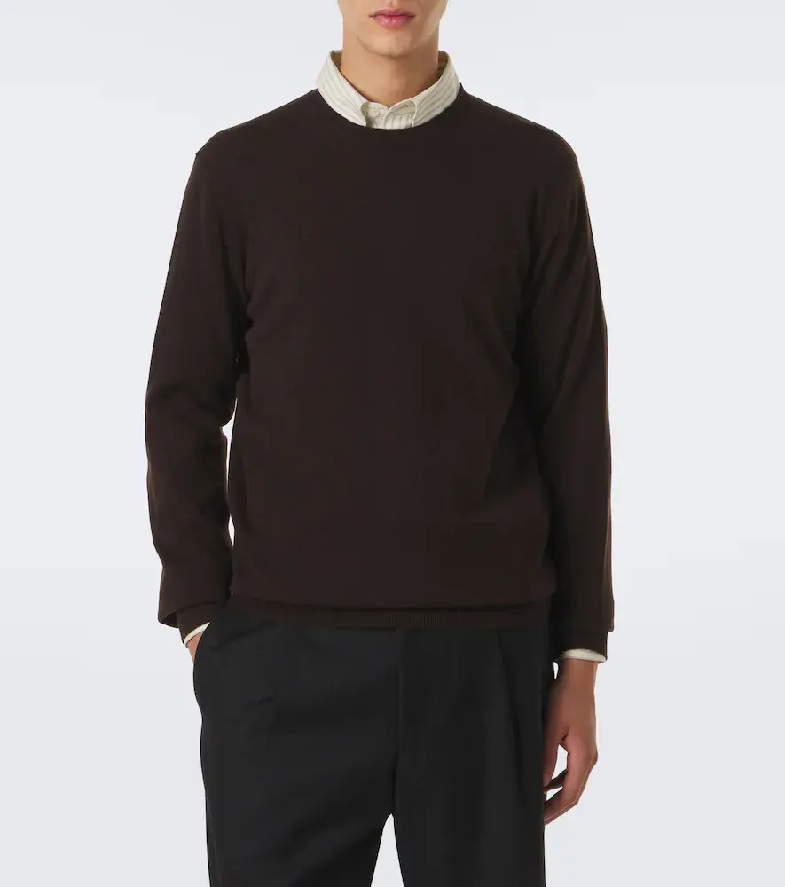 Allude Wool and cashmere sweater | Thumbnail 2