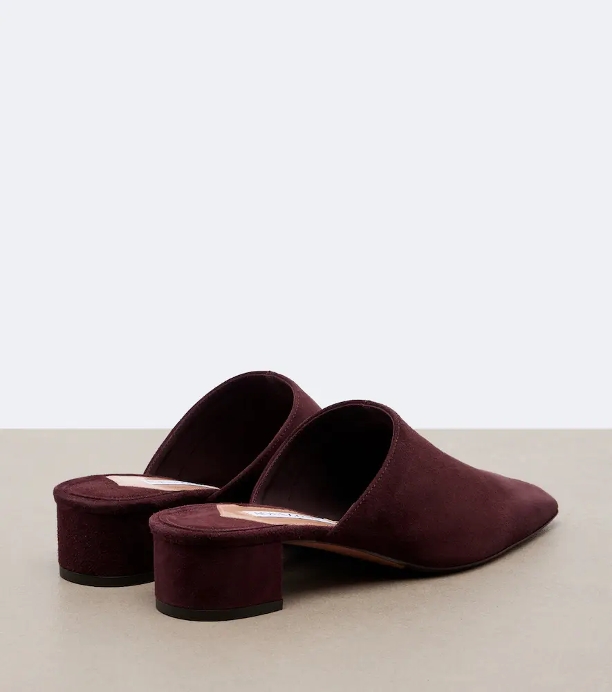 Aquazzura Colbert suede mules | Thumbnail 4