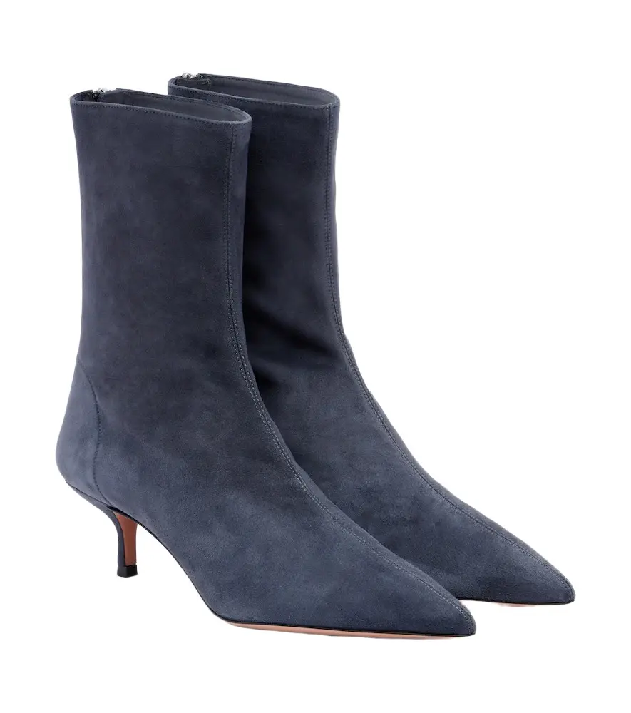 Aquazzura Montmartre suede ankle boots | Image 1 Aquazzura Montmartre suede ankle boots | Image 1