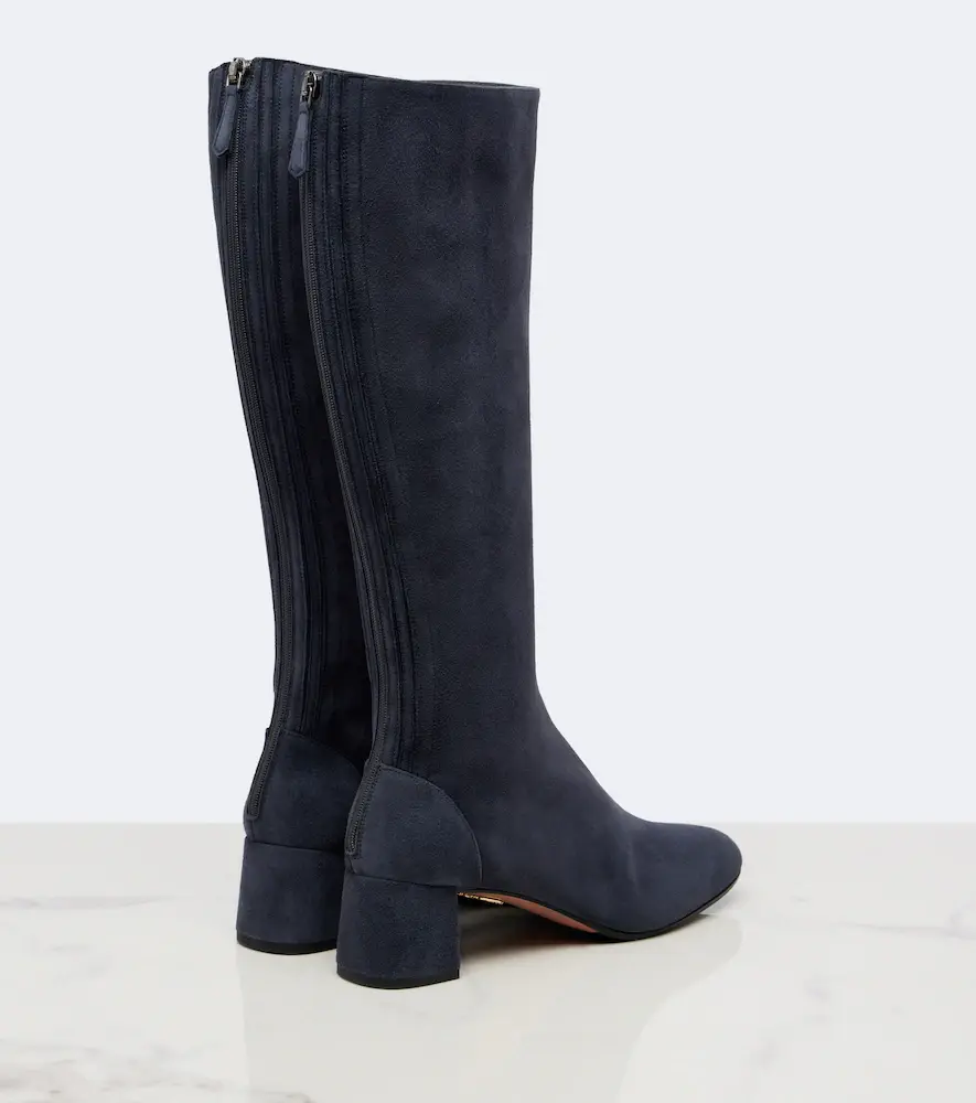 Aquazzura Saint Honoré suede knee-high boots | Thumbnail 3