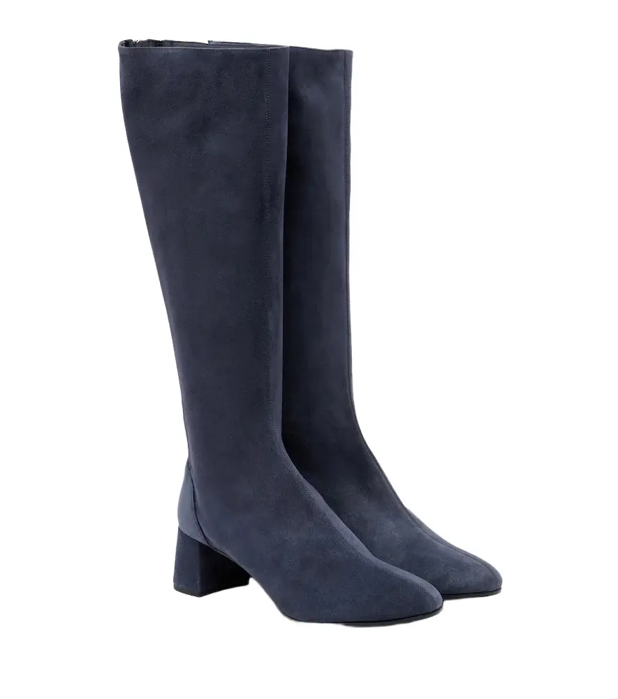 Aquazzura Saint Honoré suede knee-high boots | Image 1 Aquazzura Saint Honoré suede knee-high boots | Image 1