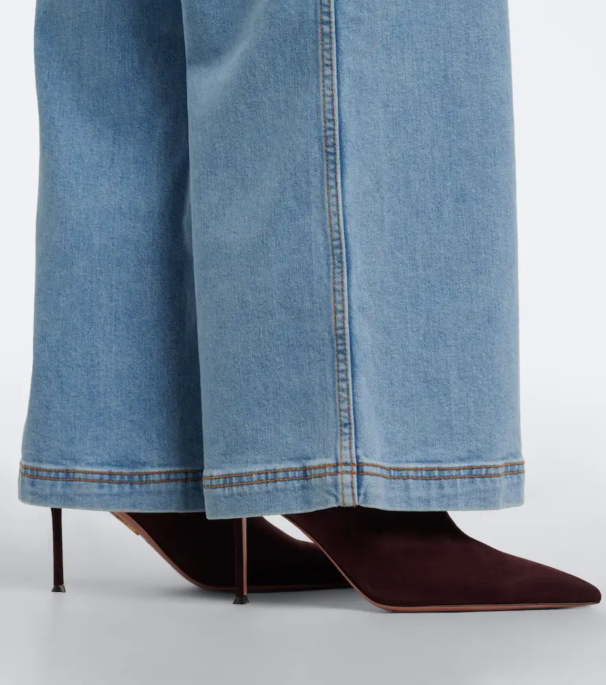 Aquazzura Harper suede ankle boots | Thumbnail 5