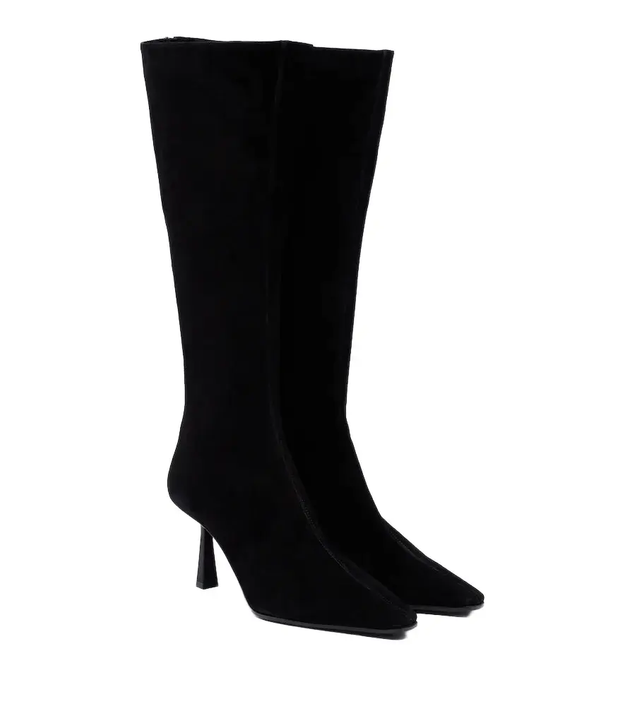 Aquazzura Sentier suede knee-high boots | Image 1 Aquazzura Sentier suede knee-high boots | Image 1