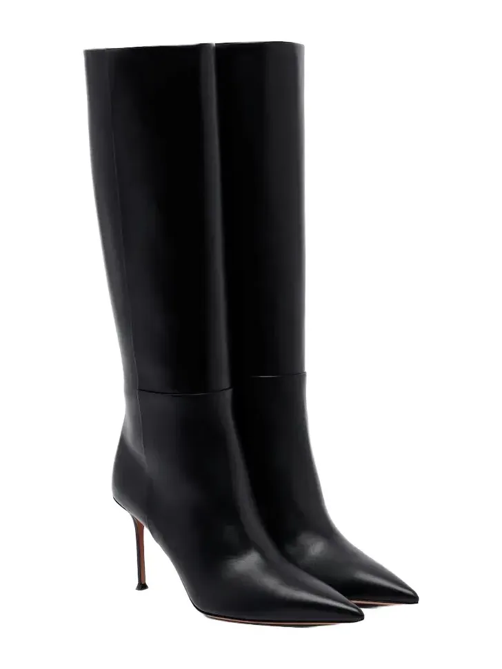 Harper leather knee-high boots