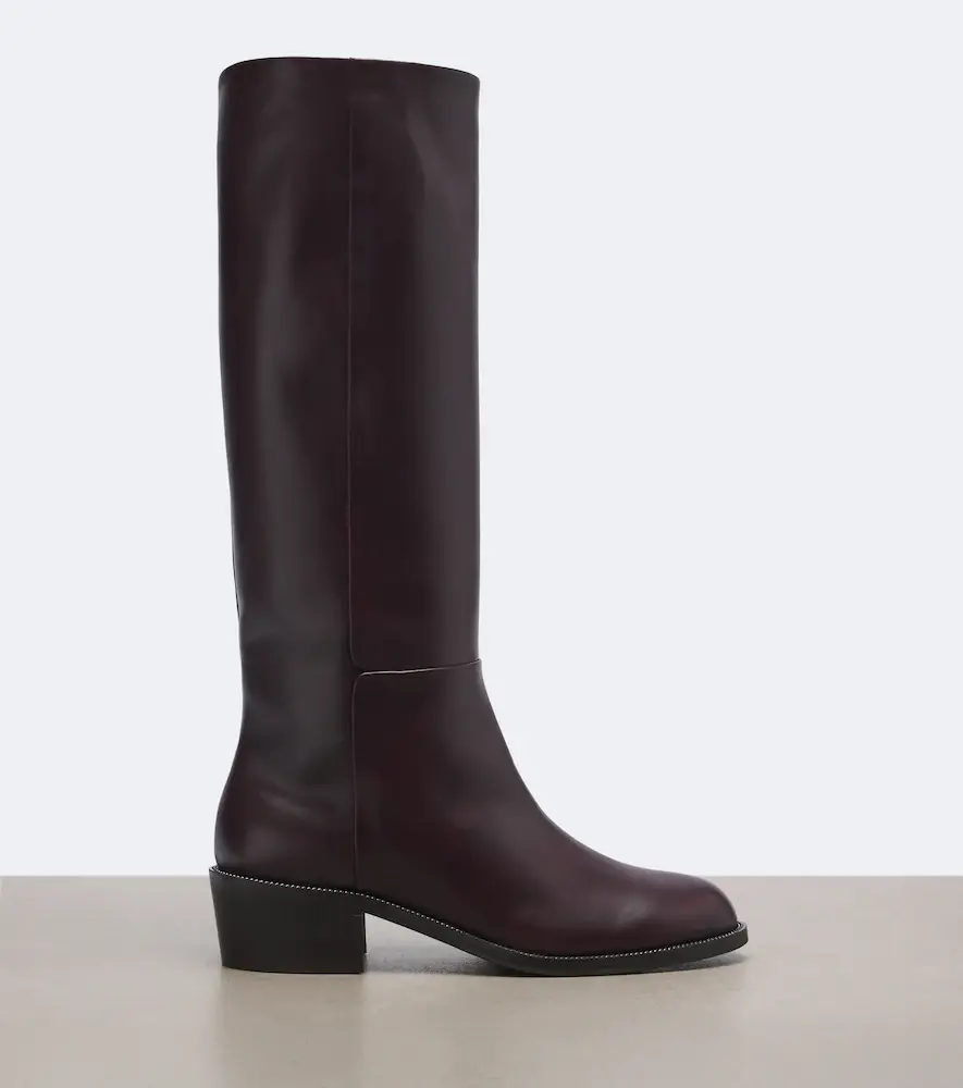 Aquazzura Sellier leather knee-high boots | Thumbnail 3