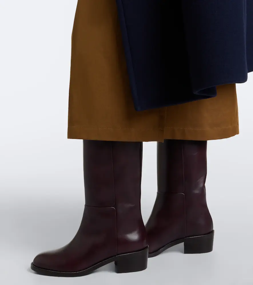 Aquazzura Sellier leather knee-high boots | Thumbnail 5
