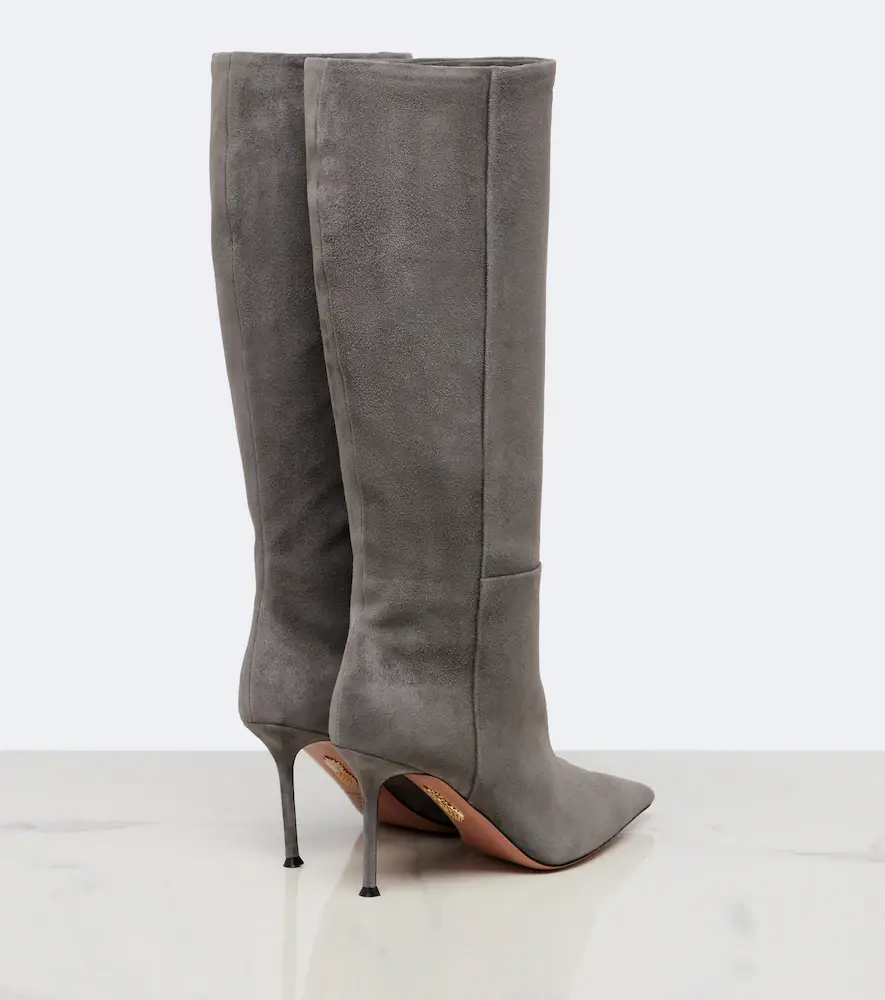 Aquazzura Harper suede knee-high boots | Thumbnail 2 Aquazzura Harper suede knee-high boots | Thumbnail 2