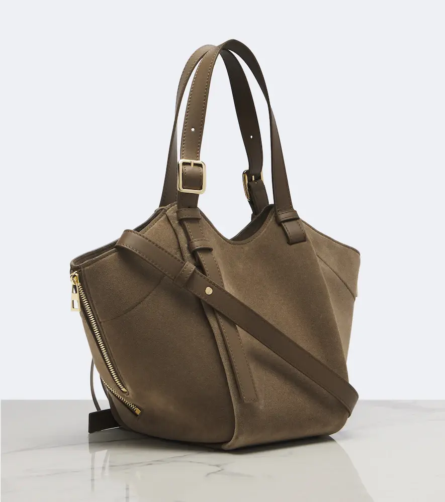 Loewe Hammock Flip Medium suede tote bag | Thumbnail 4 Loewe Hammock Flip Medium suede tote bag | Thumbnail 4