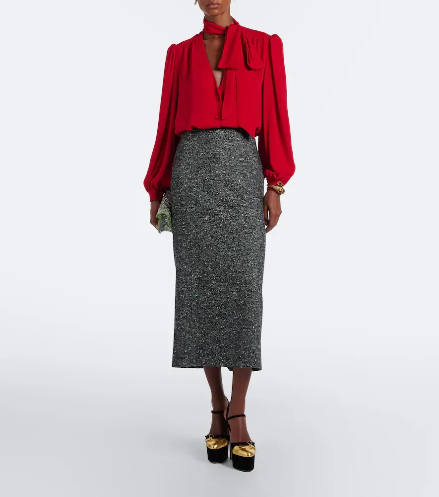 Valentino Garavani Crasher suede and leather platform pumps | Thumbnail 5 Valentino Garavani Crasher suede and leather platform pumps | Thumbnail 5