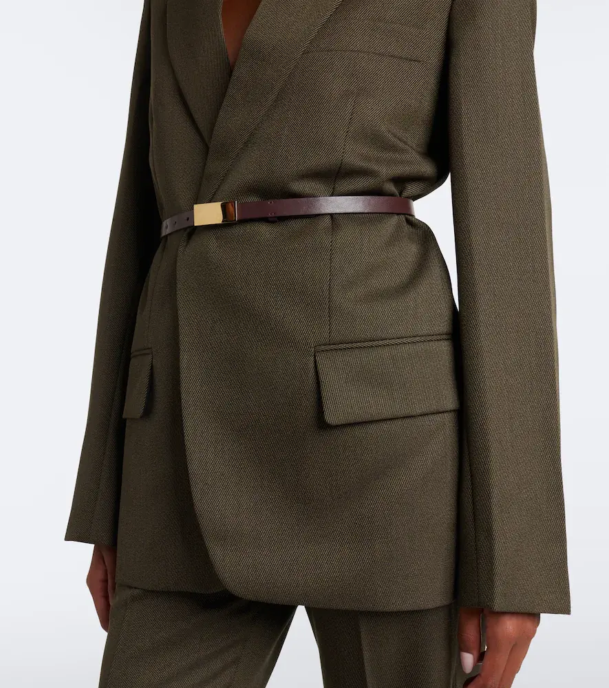 Victoria Beckham Portofino Mirror leather belt | Thumbnail 3 Victoria Beckham Portofino Mirror leather belt | Thumbnail 3